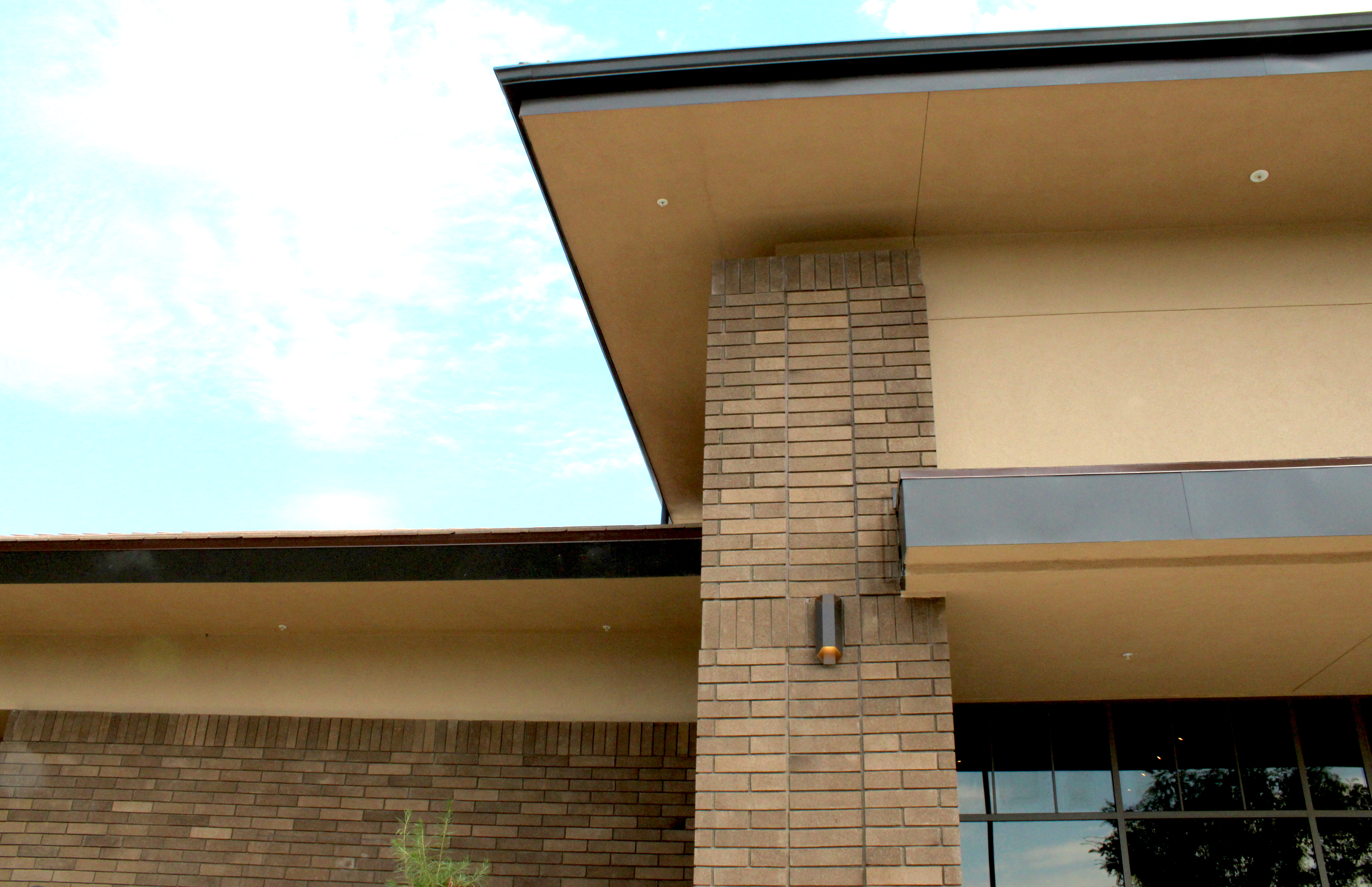 Exterior of a fast food restaurant